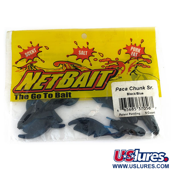  NetBait Paca Chunk Jr, guma, 5 szt., Czarno-niebieski,  g  #9733