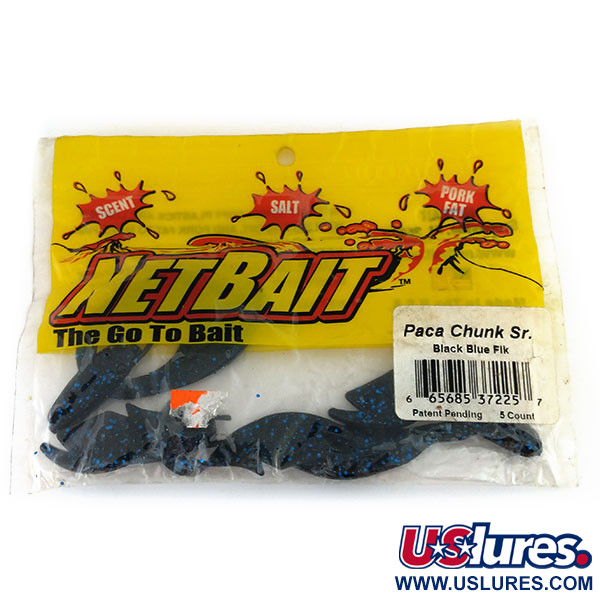  NetBait Paca Chunk Jr, guma, 3 szt., Czarny niebieski płatek,  g  #9736