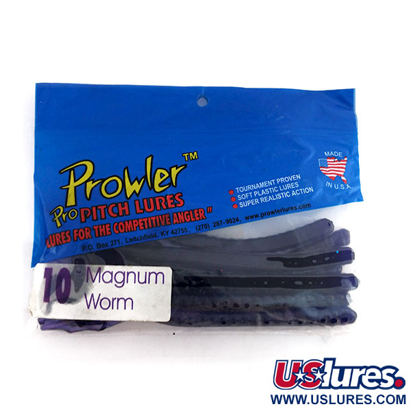  Prowler Magnum Worm, 7 szt., guma, fioletowy,  g  #9824